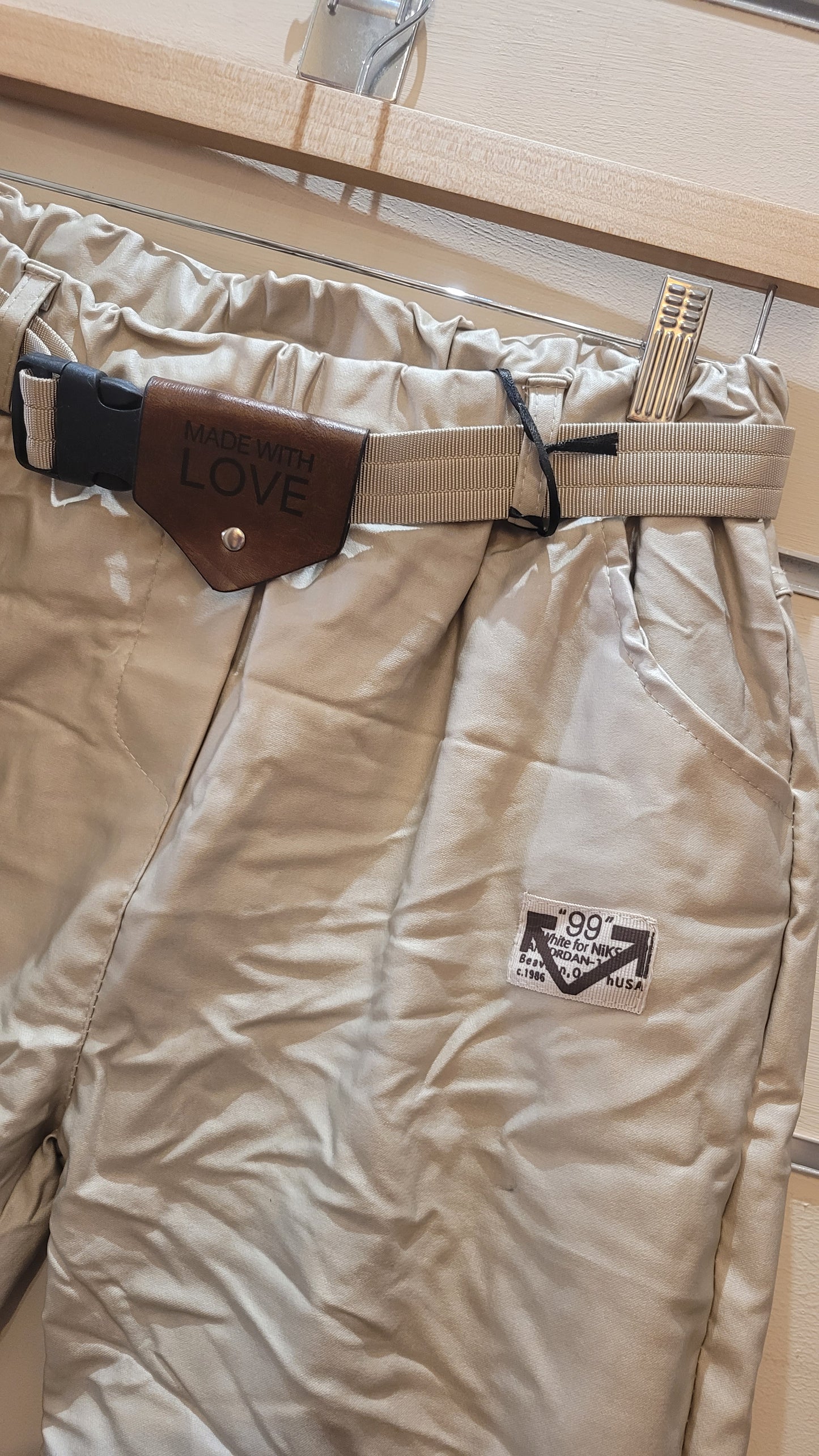 Pantalon huilé