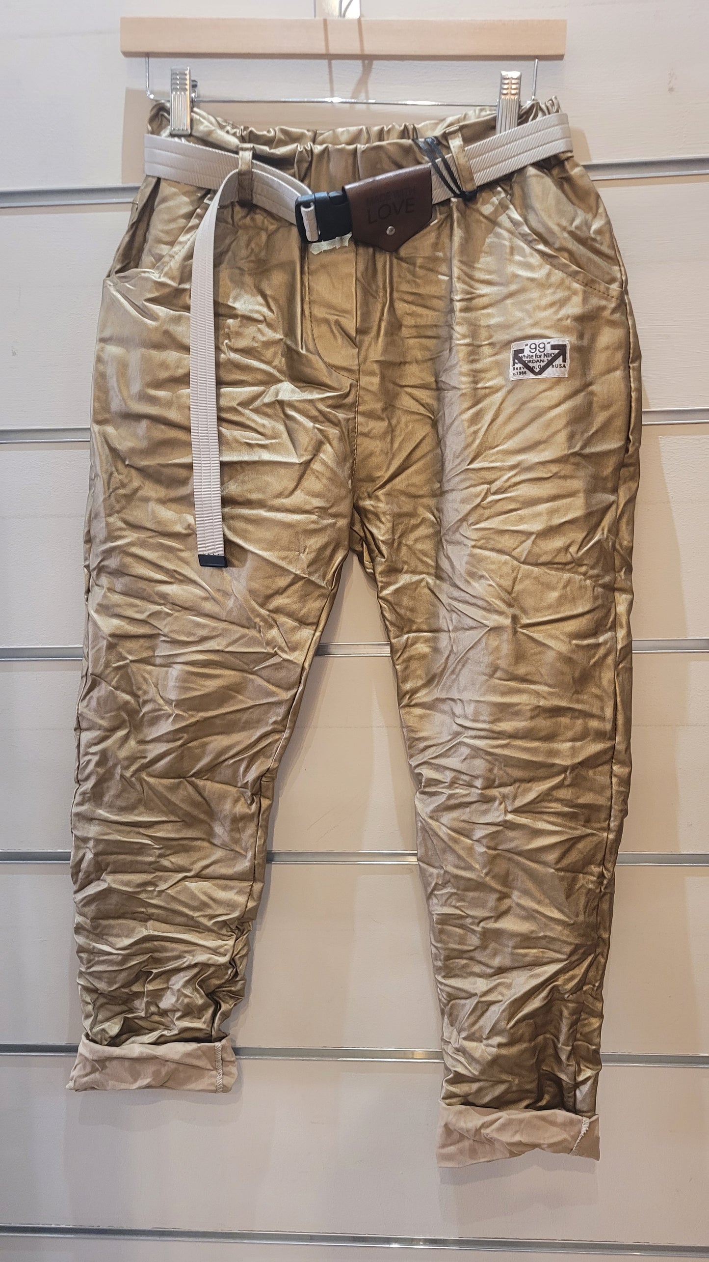 Pantalon huilé