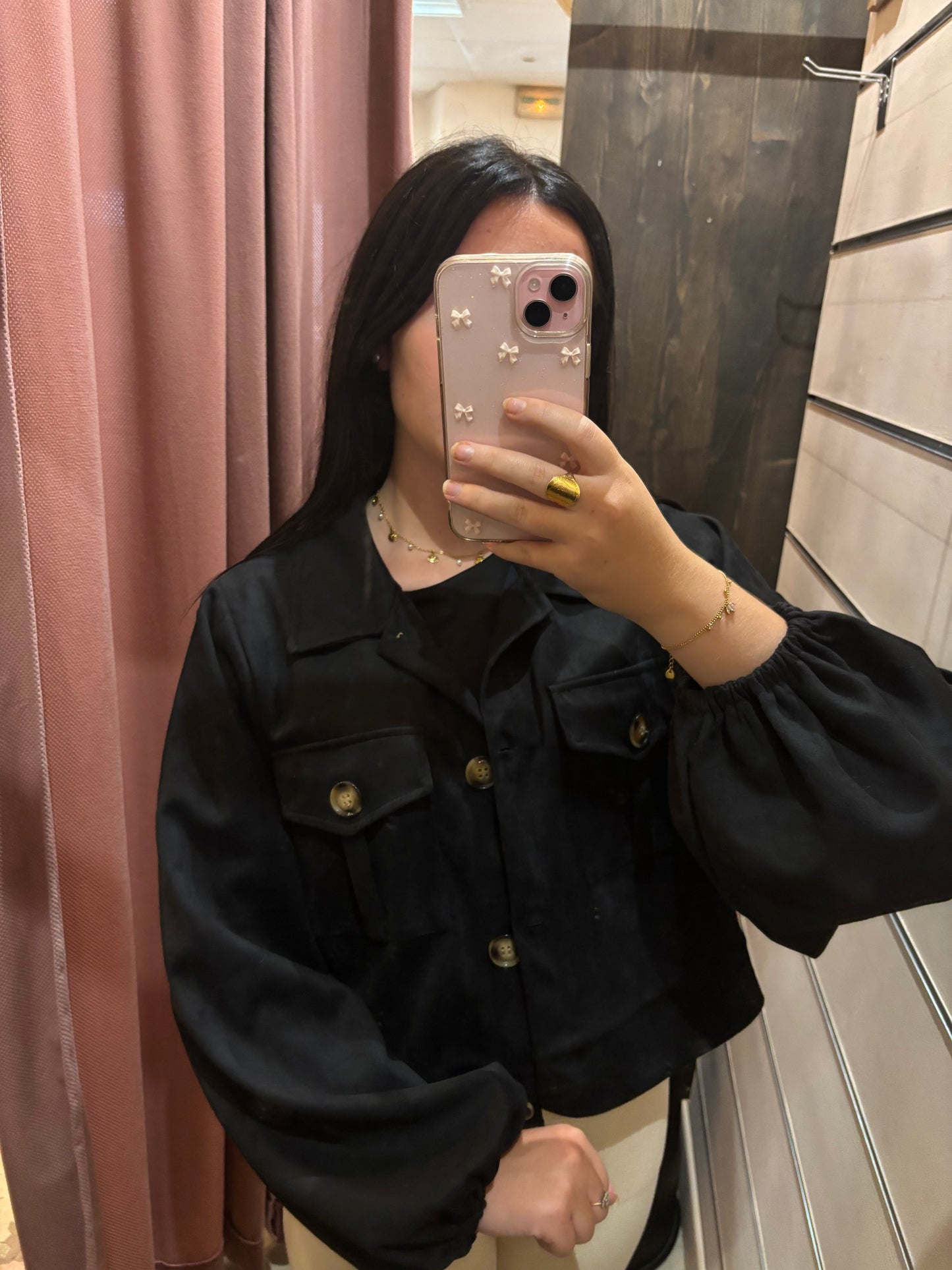 Veste Suédine