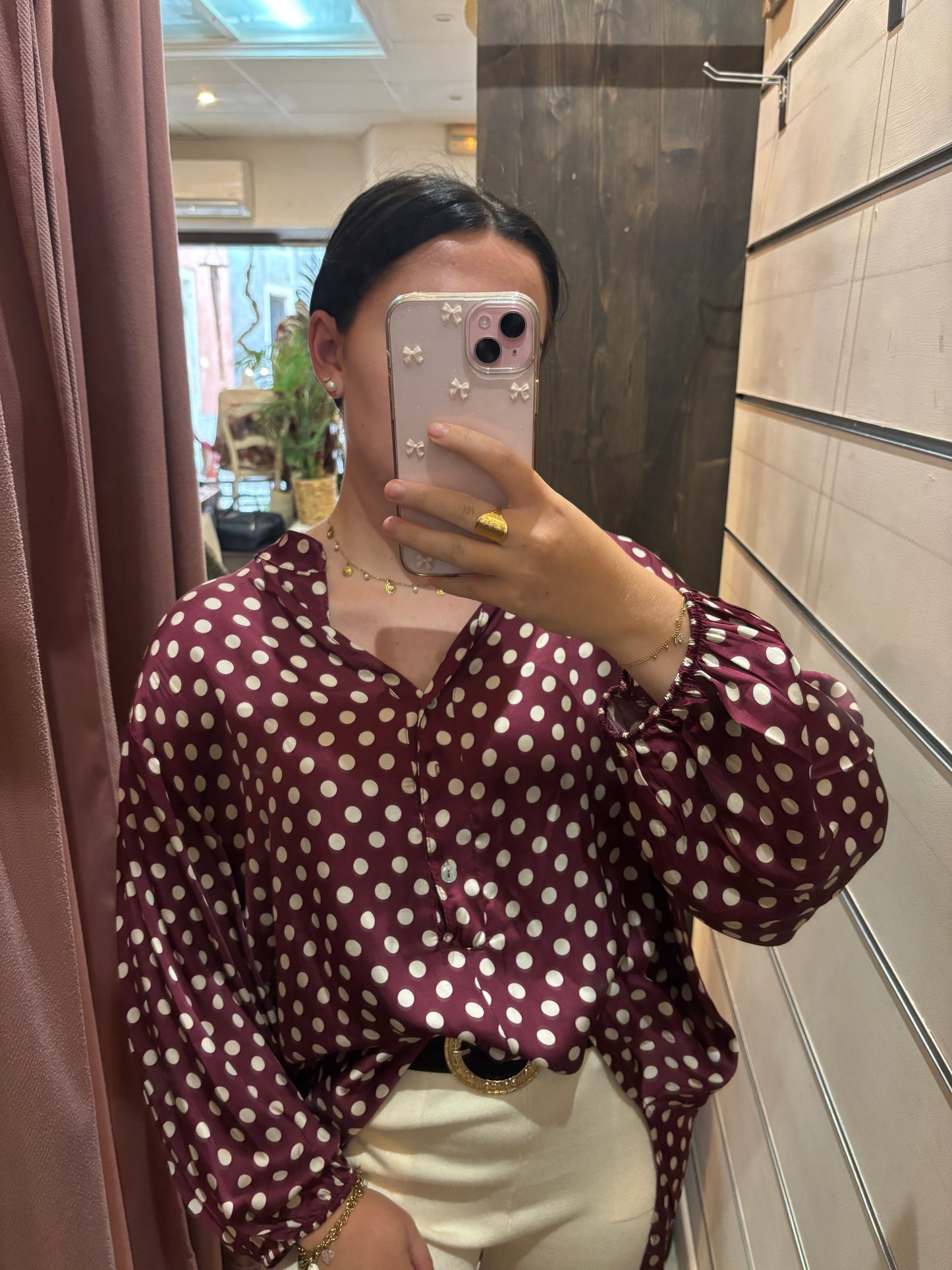 Chemise Pois