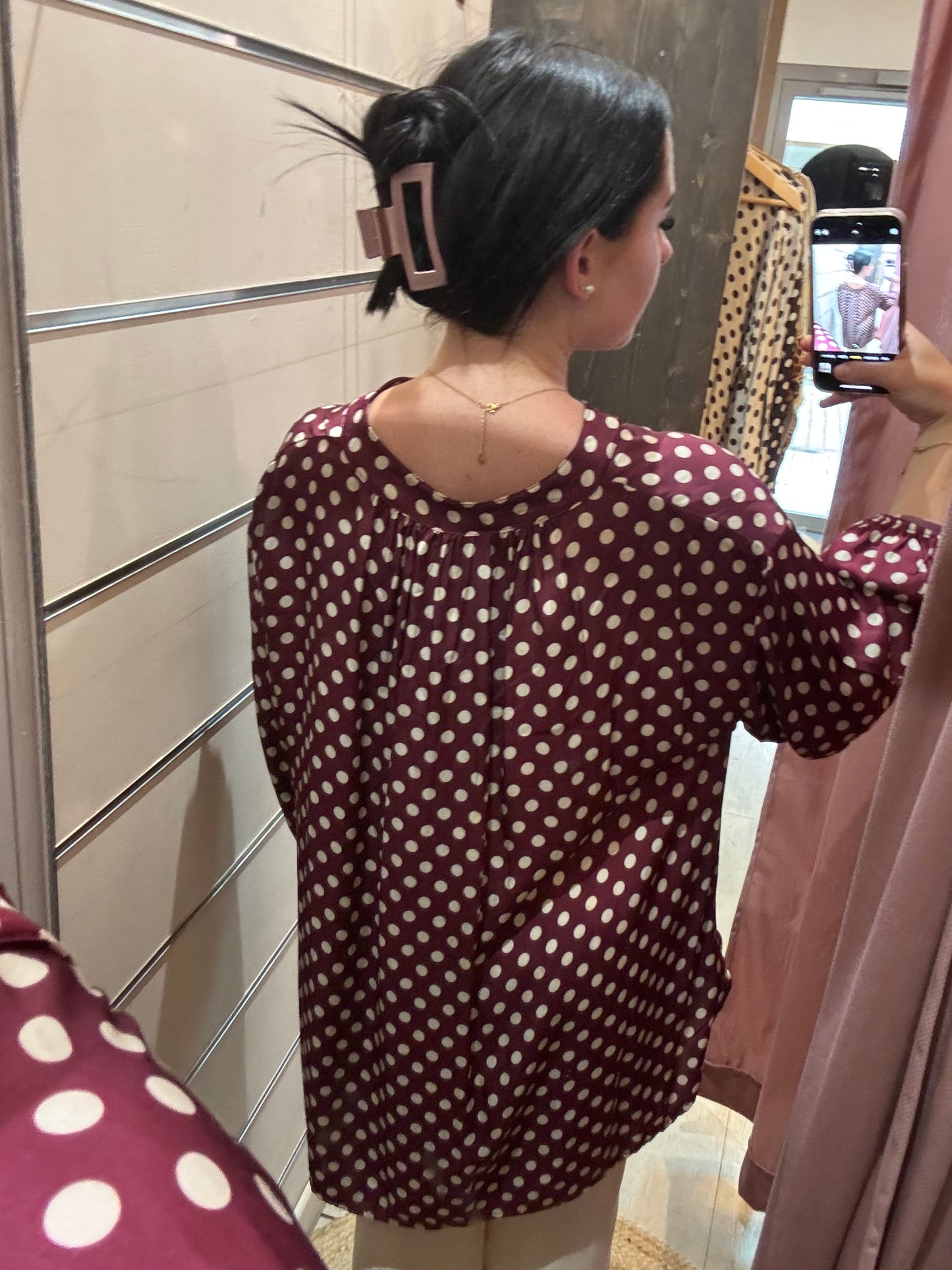 Chemise Pois