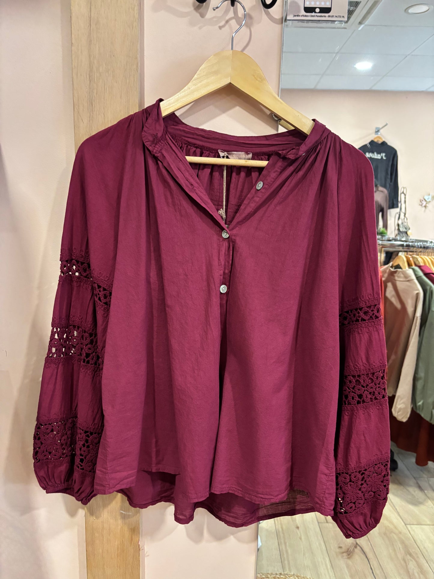 Chemise Brodé