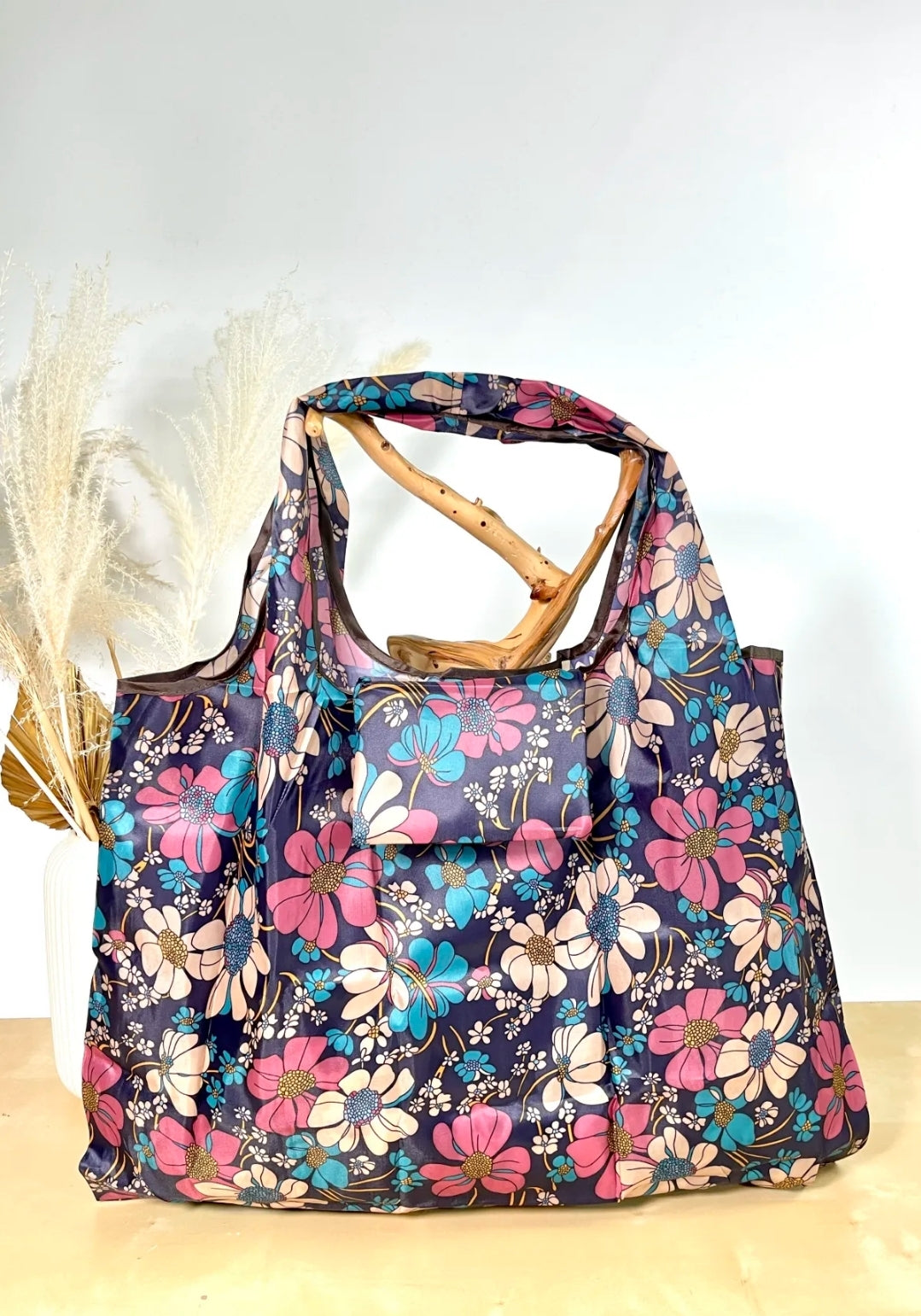 Sac de course floral