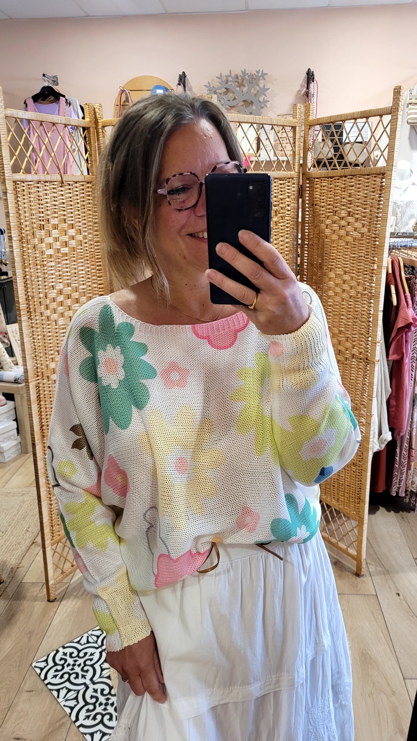 Pull Fleurs
