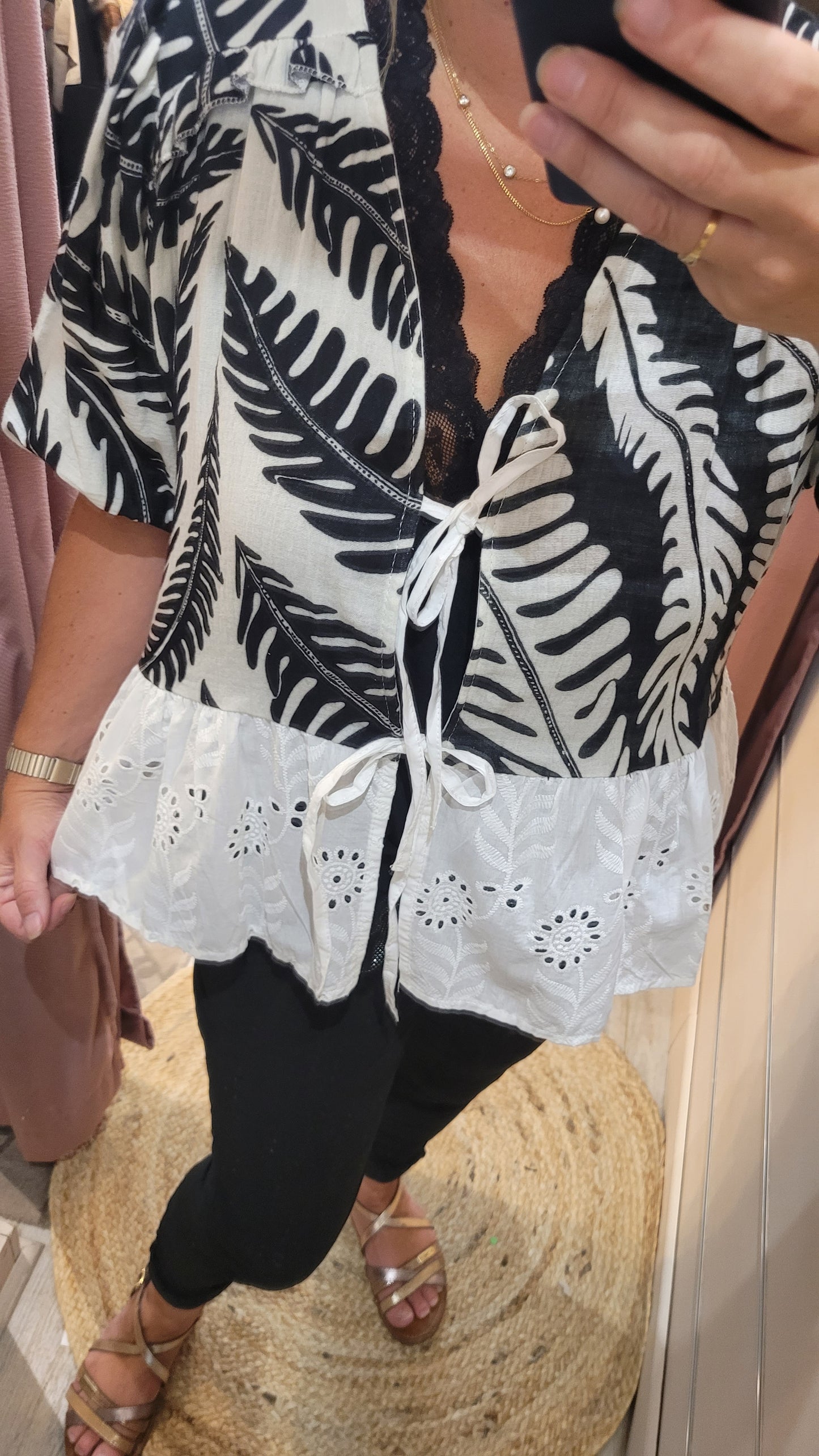 Blouse noeud