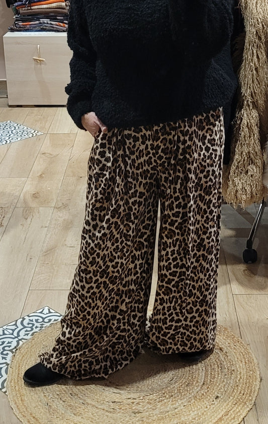 Pantalon Léopard