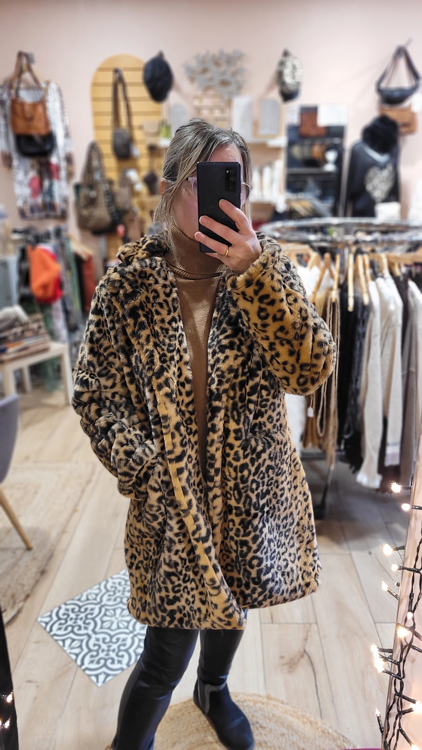 Manteau Léopard