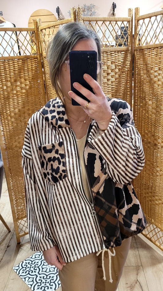 Blouson Rayures