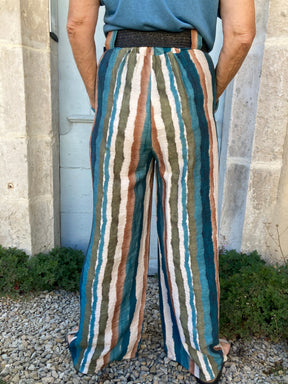 Pantalon Rayé