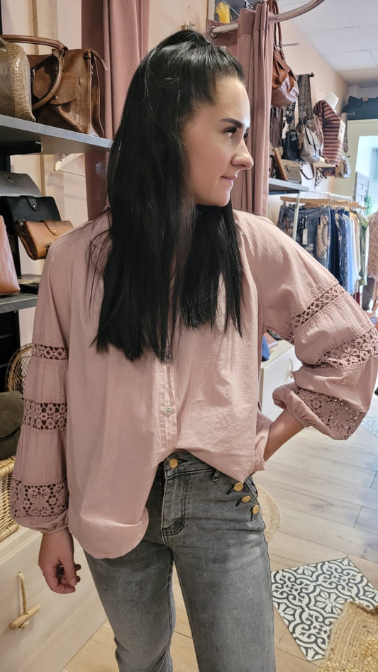 Chemise Brodé