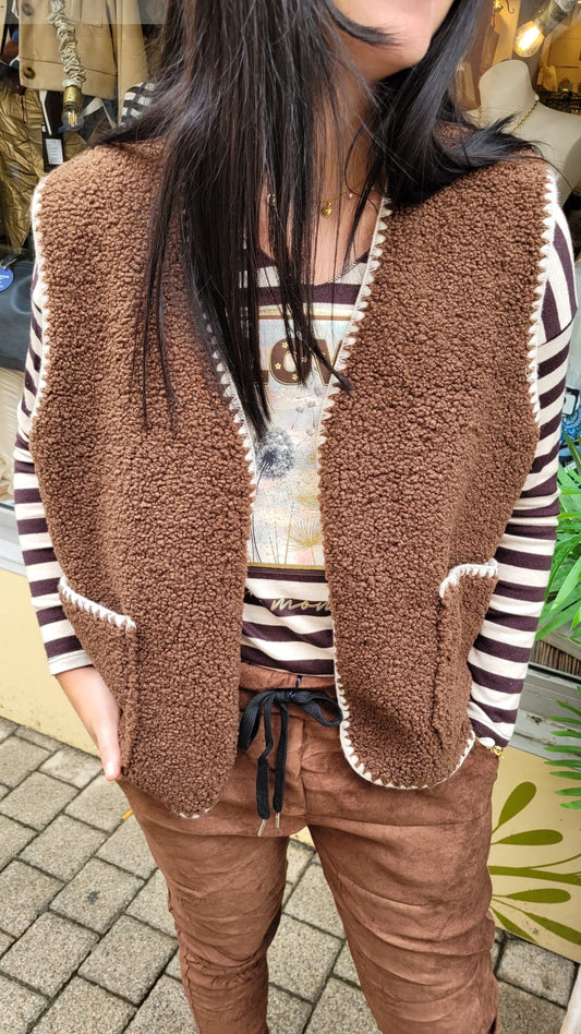 Gilet bouclette