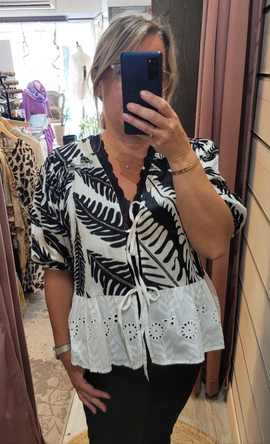 Blouse noeud