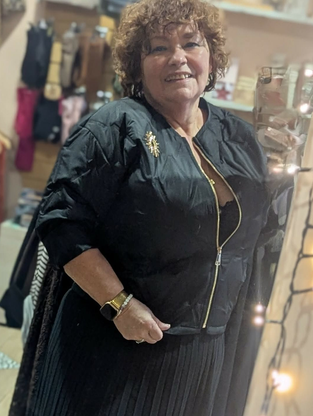 Veste Broche
