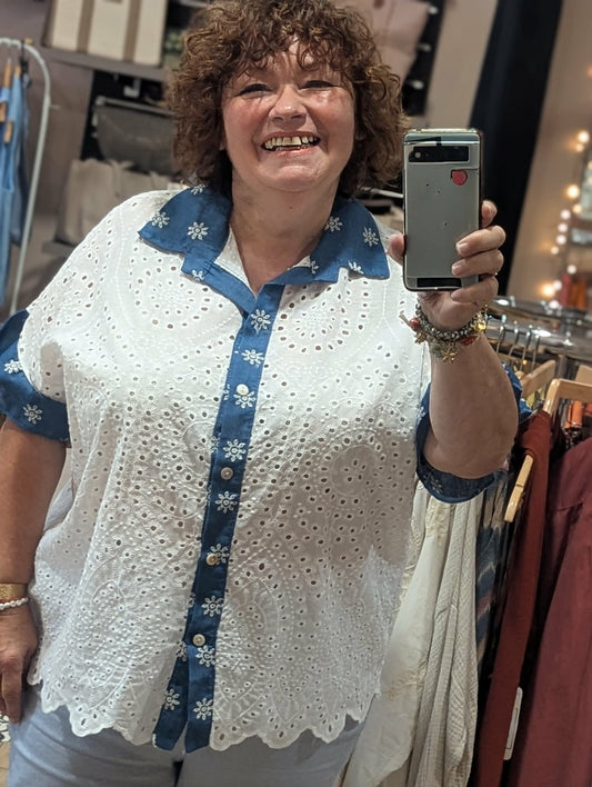 Chemise Broderie