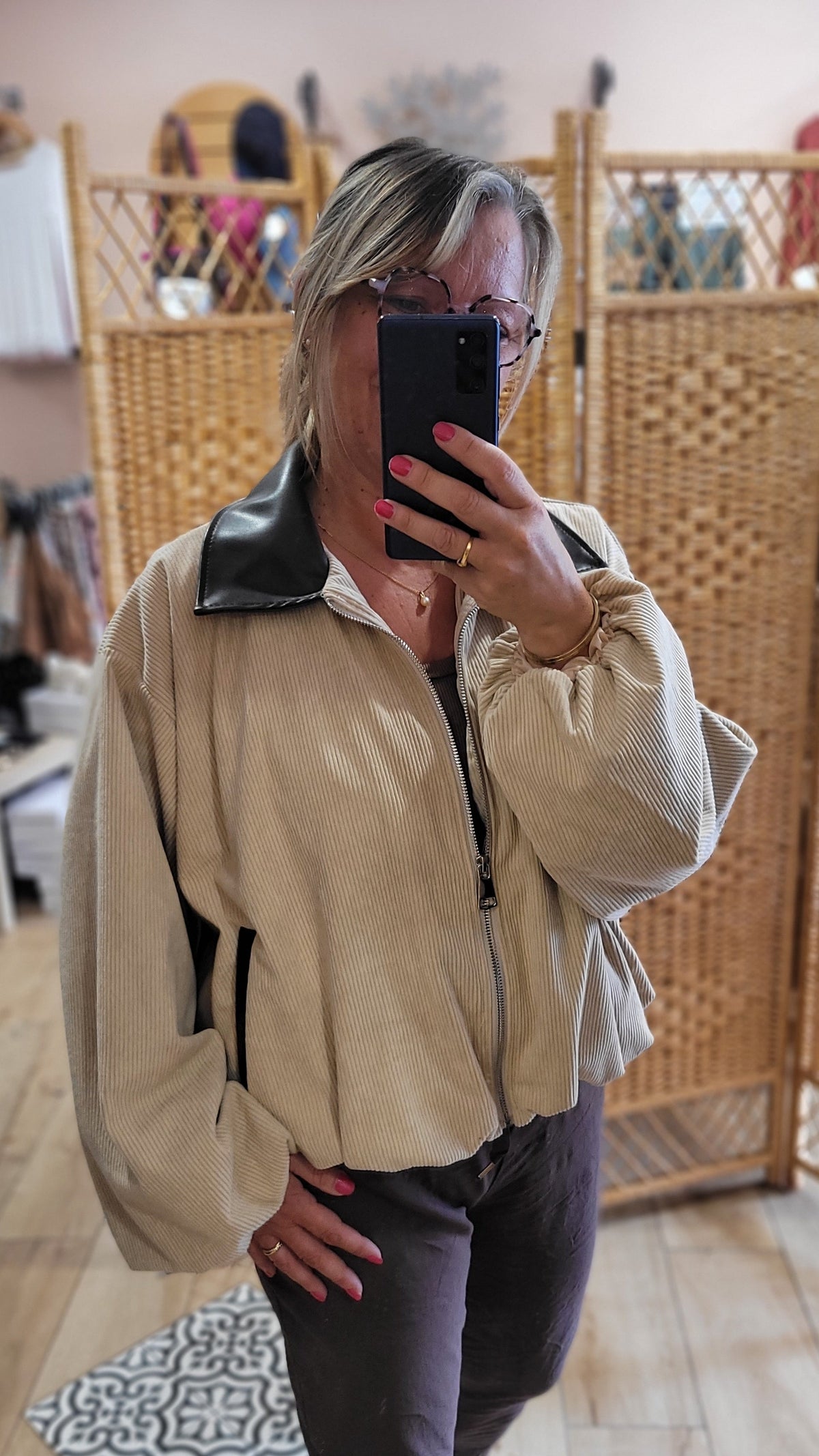Blouson Velours