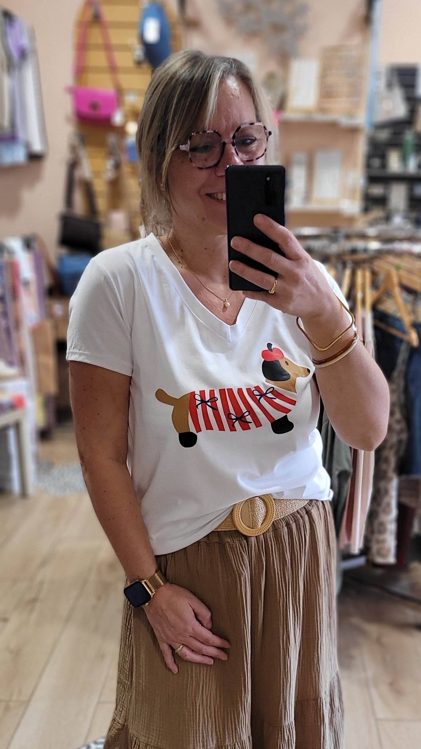 Tee-shirt Teckel