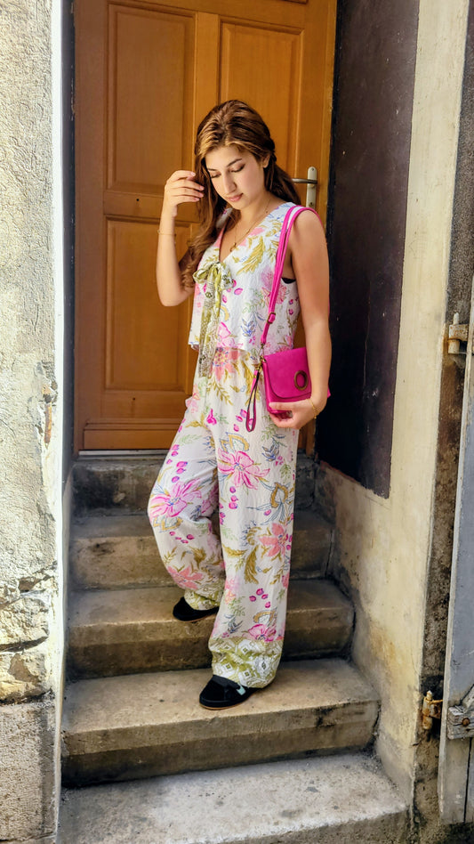 Combipantalon Fleuri