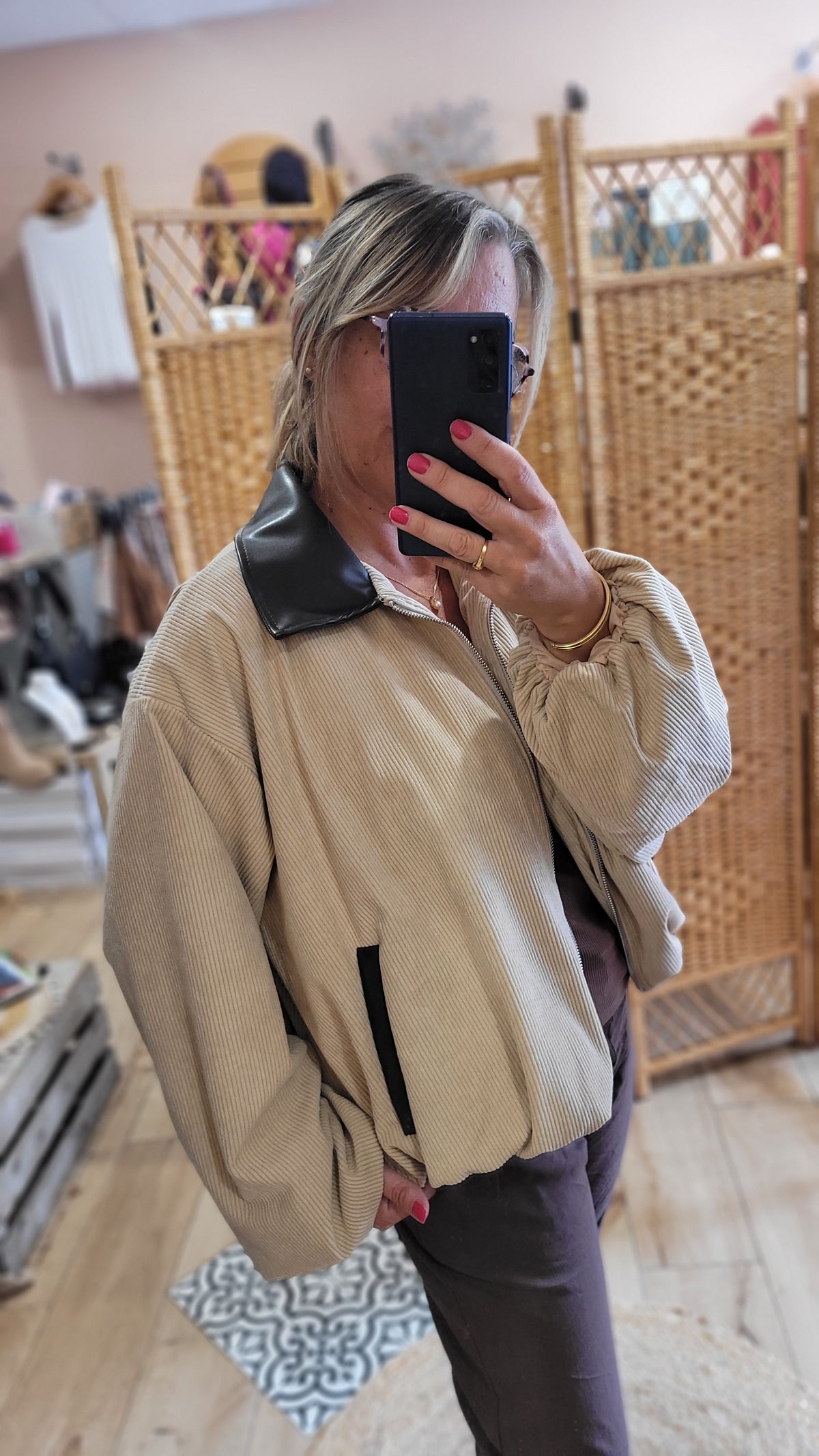 Blouson Velours