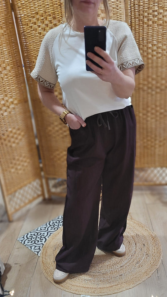 Pantalon Chocolat