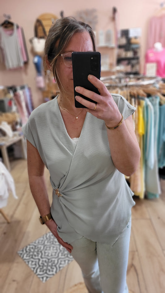 Top Broche