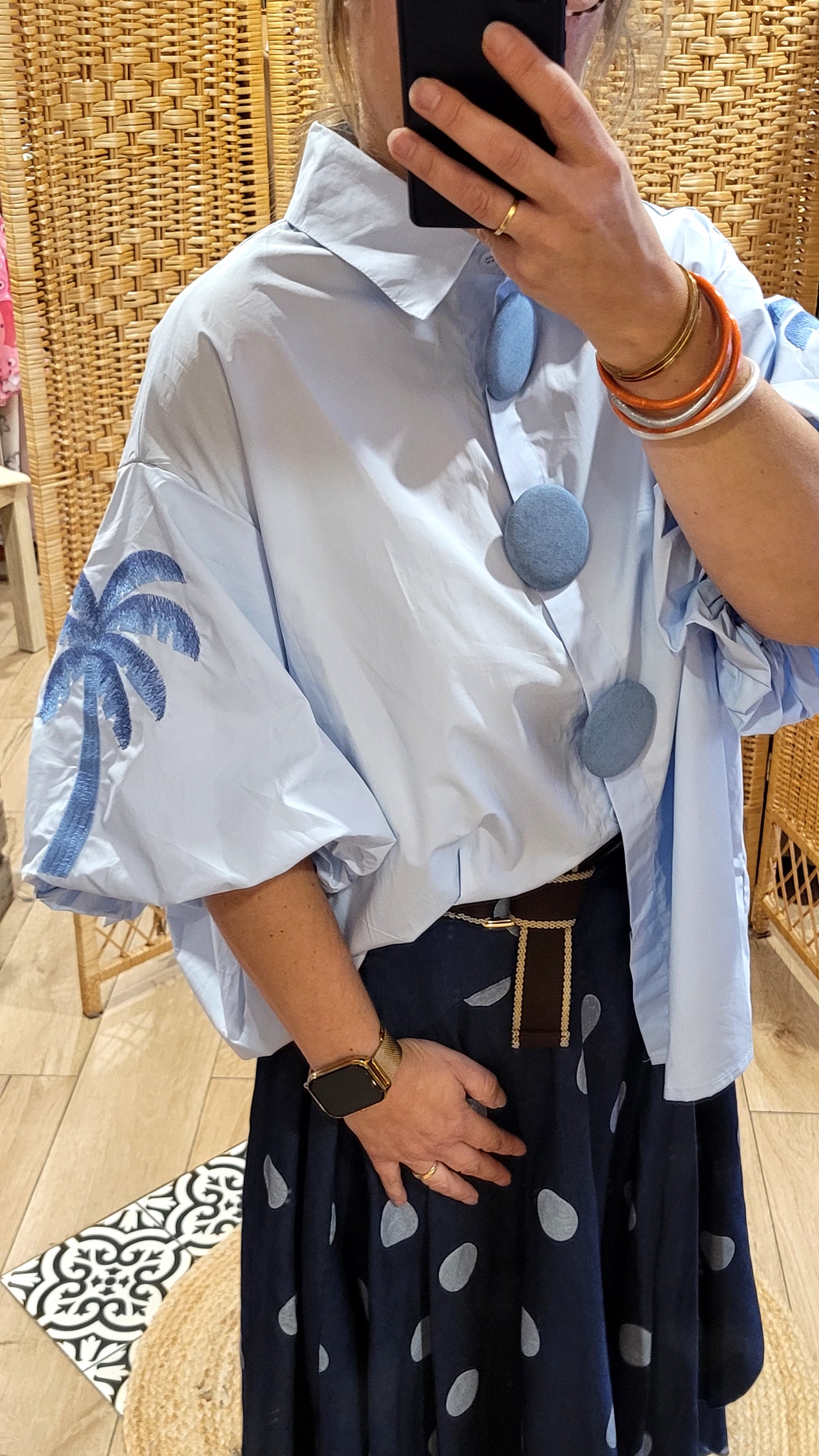 Chemise Palmier
