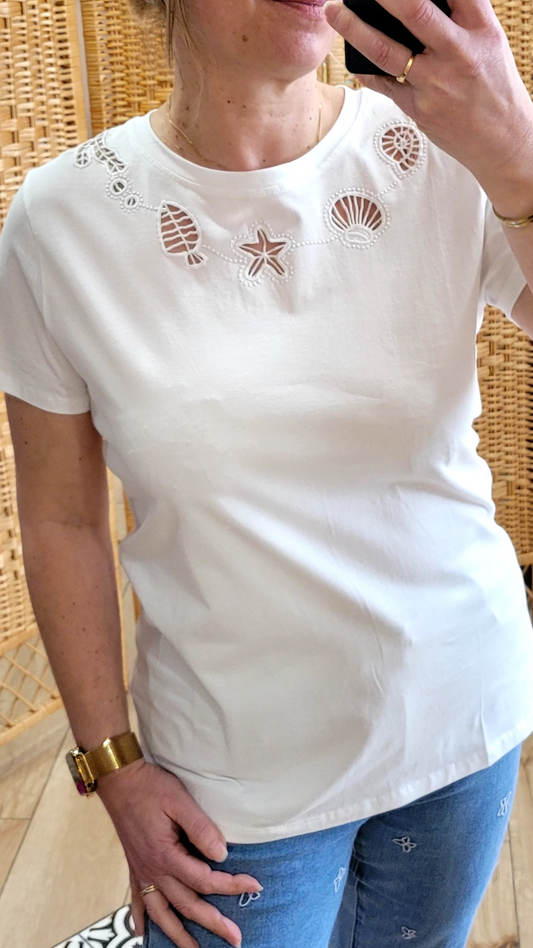 Tee-shirt Marine